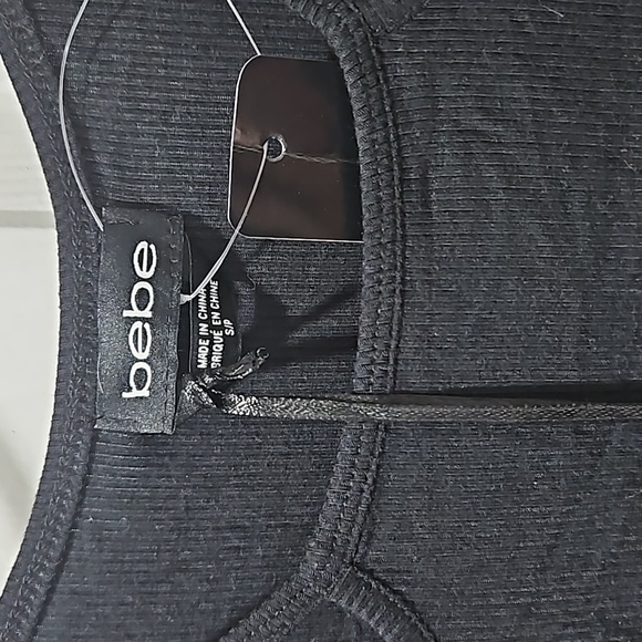 Bebe Ribbed Knit Top - Picture 2 of 3